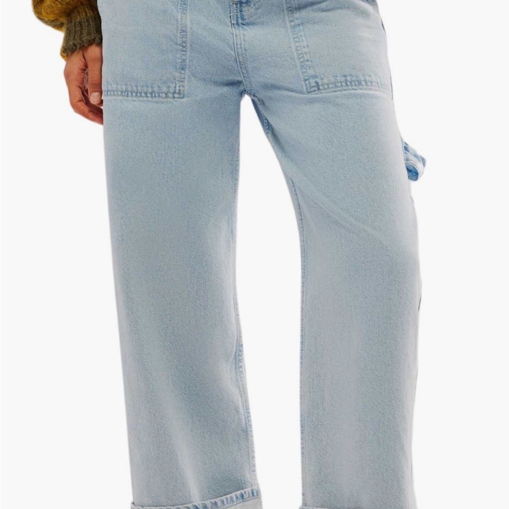 Free People wide leg jeans